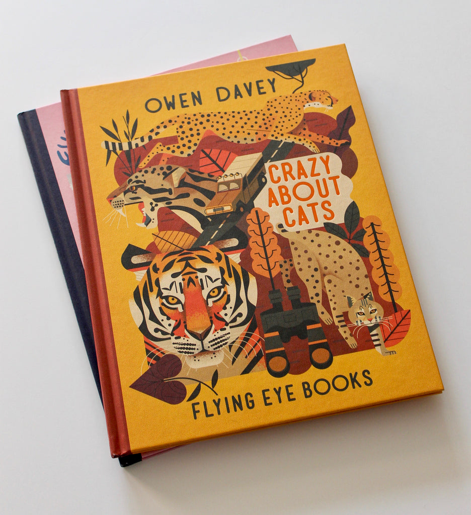 Crazy About Cats Illustrated Books - Owen Davey