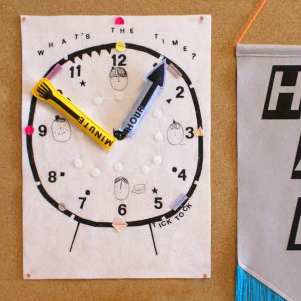 Interactive Teaching Clock Toy