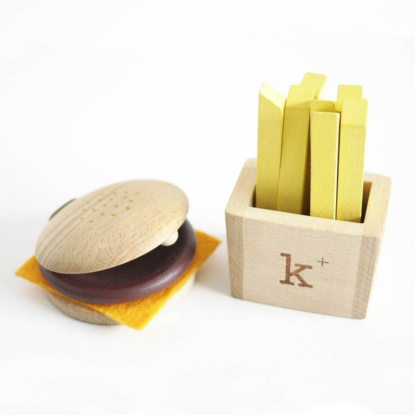 Wooden Hamburger Magical Set